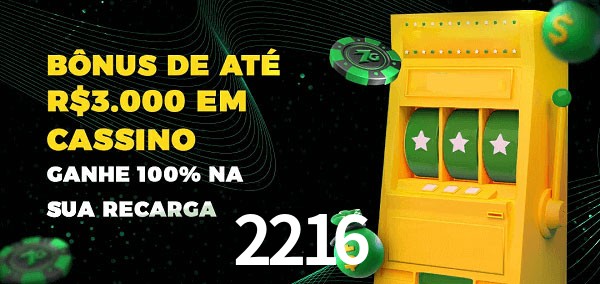 2216 melhor bônus de depósito